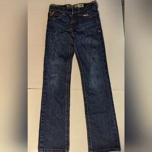 Boys Ariat 16 slim dark wash B5 jeans